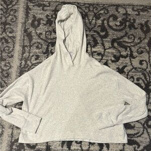 Athleta XS Gray Women's Hoodie Top